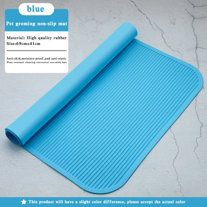 Pet Grooming Table Non-Slip Mat Pet Grooming Table Mat Pet Groomer Competition Non-Slip Mat Race-Level Non-Slip Mat