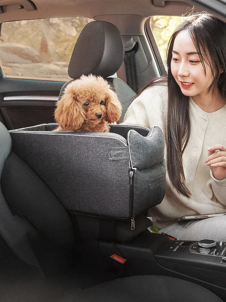 House Cat Accessories Portable Dog Cat Car Seat Travel Companionship  Safety Pet Car Bed Transport Dog Carrier Protection