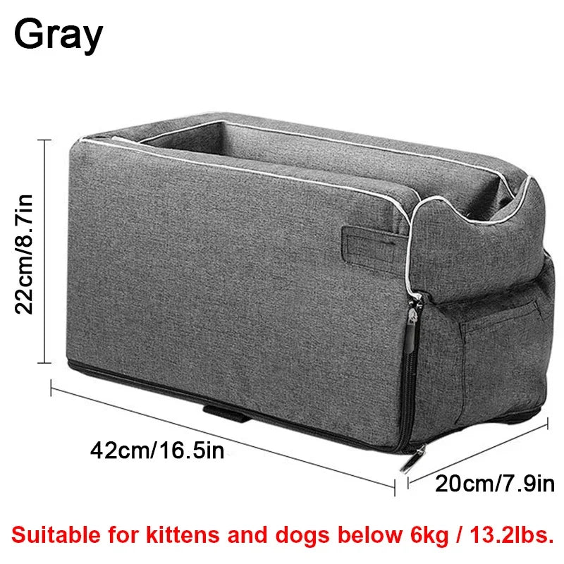 House Cat Accessories Portable Dog Cat Car Seat Travel Companionship  Safety Pet Car Bed Transport Dog Carrier Protection