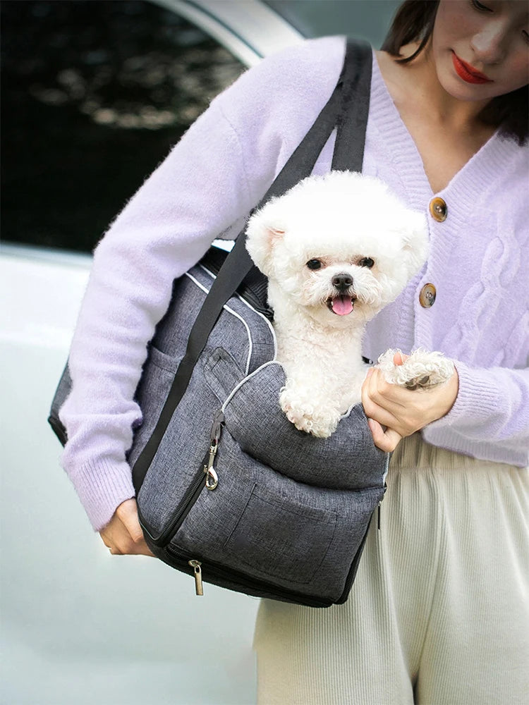 House Cat Accessories Portable Dog Cat Car Seat Travel Companionship  Safety Pet Car Bed Transport Dog Carrier Protection