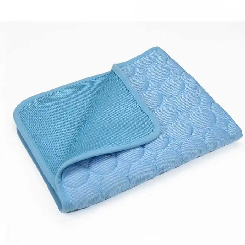 Dog Cooling Ice Bed Mat Pet Summer Bed Cat Cold Bed Extra for All Size Puppy Supplies Pet Accessories Cat Washable Sofa Blanket