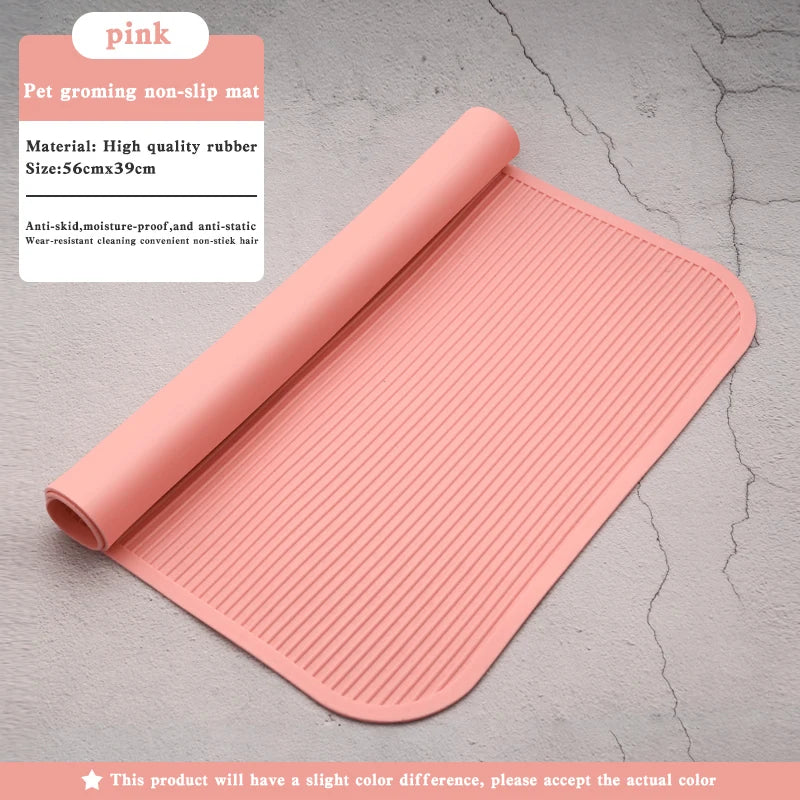 Pet Grooming Table Non-Slip Mat Pet Grooming Table Mat Pet Groomer Competition Non-Slip Mat Race-Level Non-Slip Mat