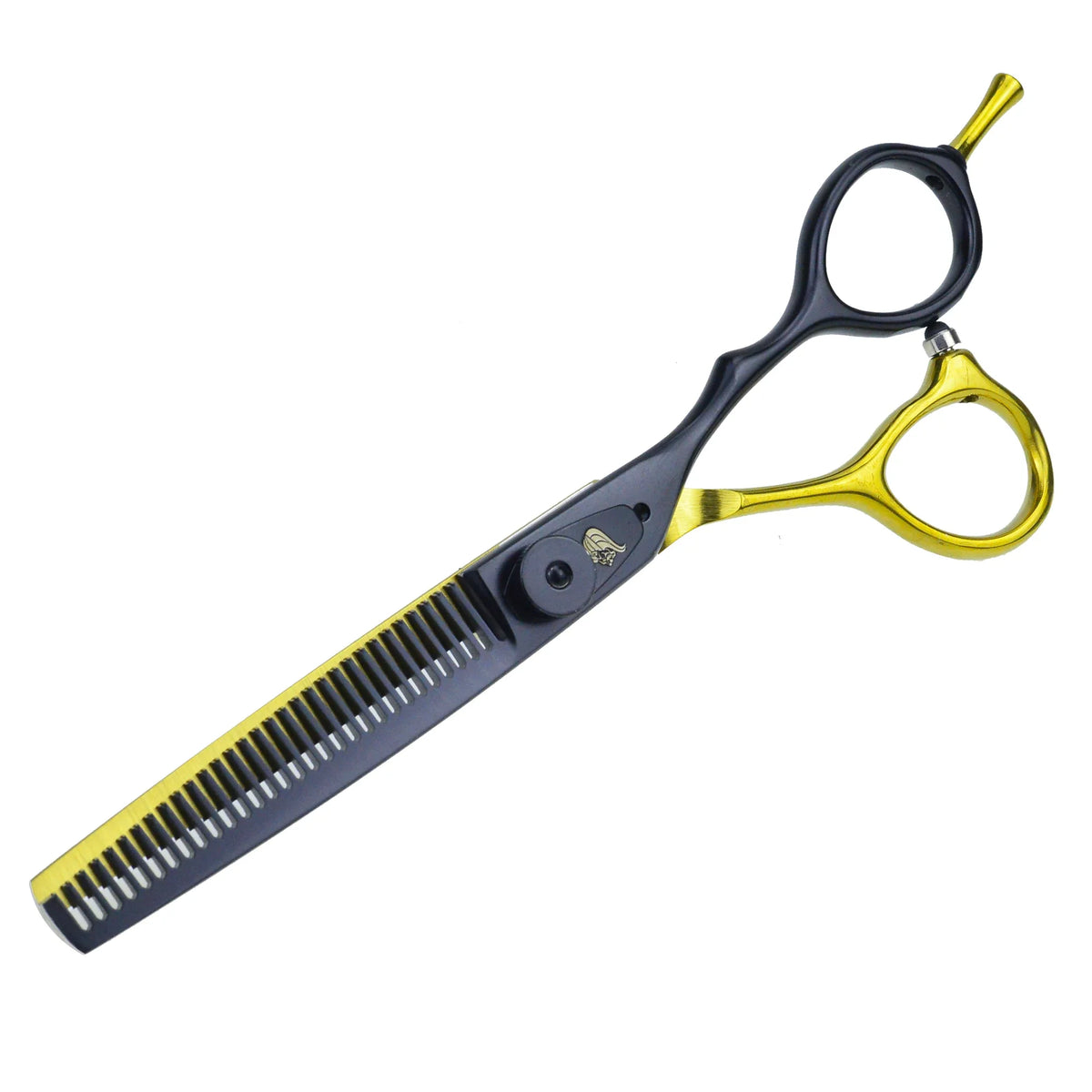 5.5/6.0" Black Gold Barber Hair Scissors Pet Grooming Scissor Dog Shears Salon Hairdressing Kit Japan Cutting Thinning Shear